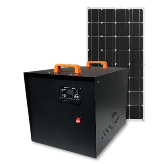 SPV Off Grid 2400w Solar Hazır Bağ Evi Paket Sistem Tak ÇalıştırSPV-A2K1000